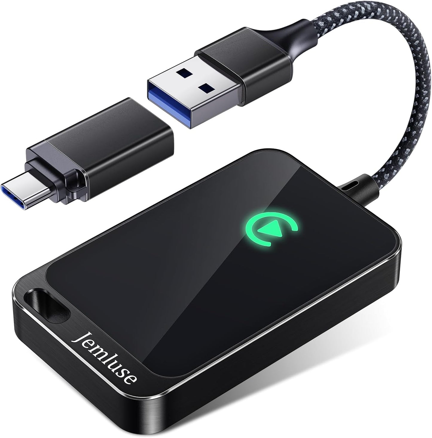 Wireless CarPlay Adapter for Apple iPhone -All Black